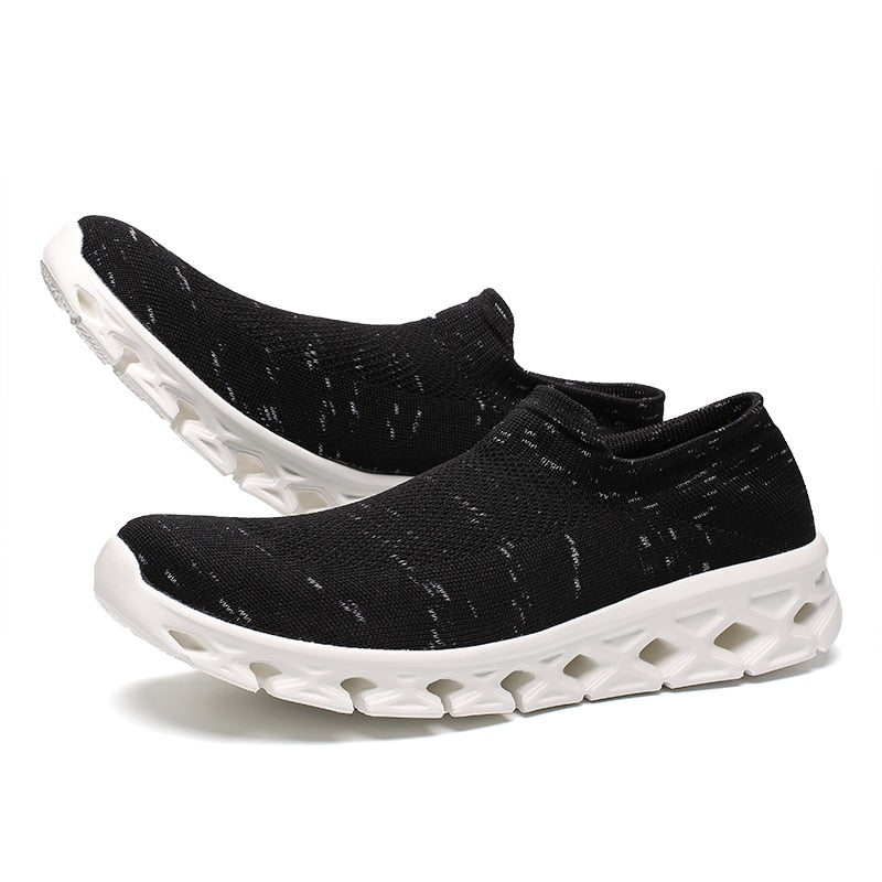 QEW 'XZ9' Slip-on Sneakers
