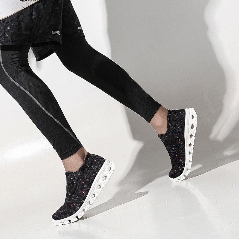QEW 'XZ9' Slip-on Sneakers