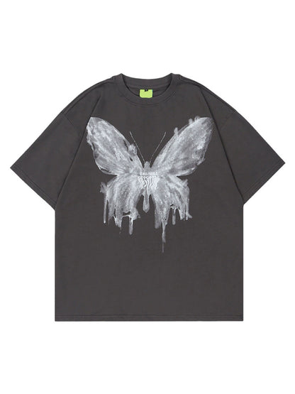 BUTTERFLY PRINTED TEE