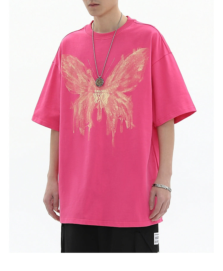 BUTTERFLY PRINTED TEE