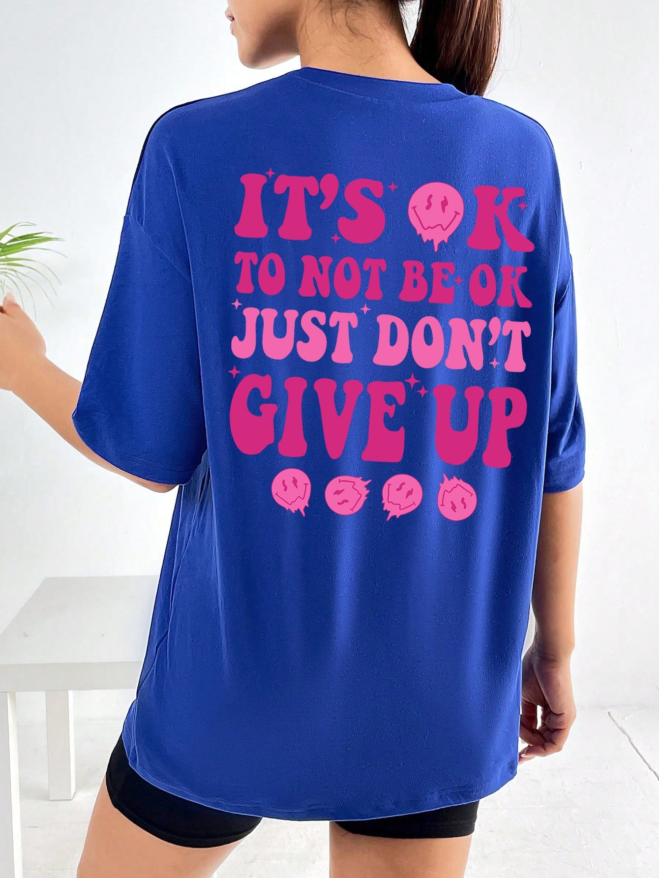 'IT's OK' Loose Oversize T-shirt