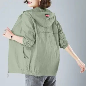 &OS Anti-UV hooded jacket