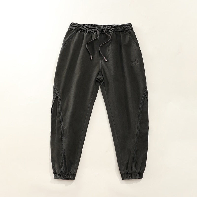 Only &OSS cargo pants with elasticized waist