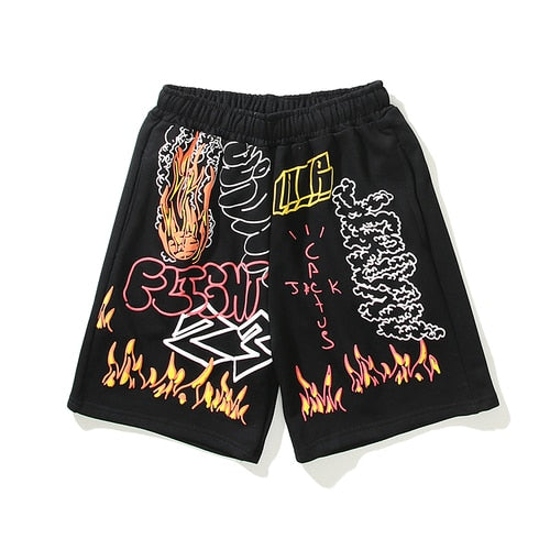 MM-Flame Style Shorts