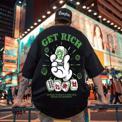 GET RICH GRAPHIC T-SHIRT