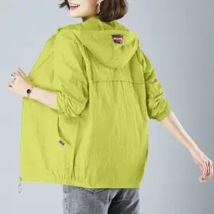 &OS Anti-UV hooded jacket