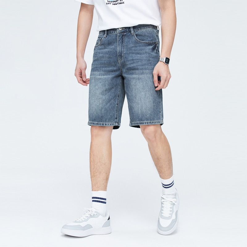 Mr Denim Fitted Shorts