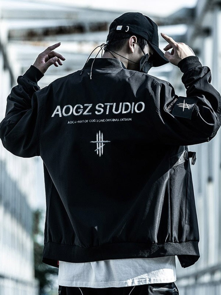 Only &AOGZ  dark Bomber jacket