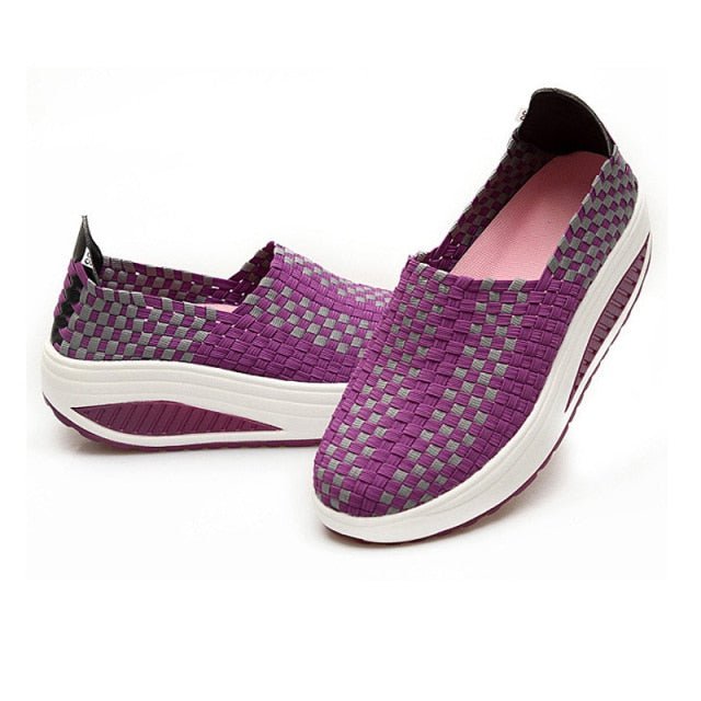 sneakers, women's sneakers, women sneakers shoe Purple / 4.5 SuperYan Purple Platform Sneaker SSP:0066540242240.13