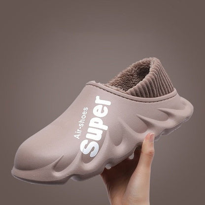 slippers women Brown(Shoe) / 6 (foot 230mm) warm winter slippers-super SWS:6801689290835.31