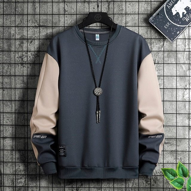 oversize sweatshirt Gray / S Sweatshirt"S-02" SSS:6804281937869.15