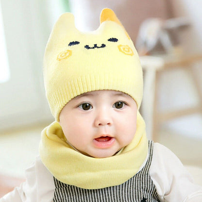 Baby Hat Scarf 