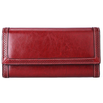 Wallet, long wallet Sarah's Long Leather Wallet