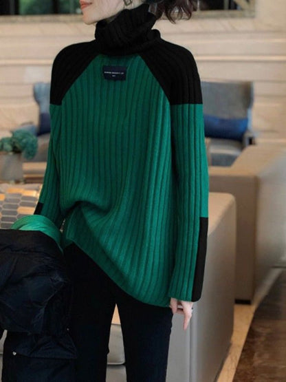 How to wear oversized sweaters plus size women's oversized turtleneck sweater green