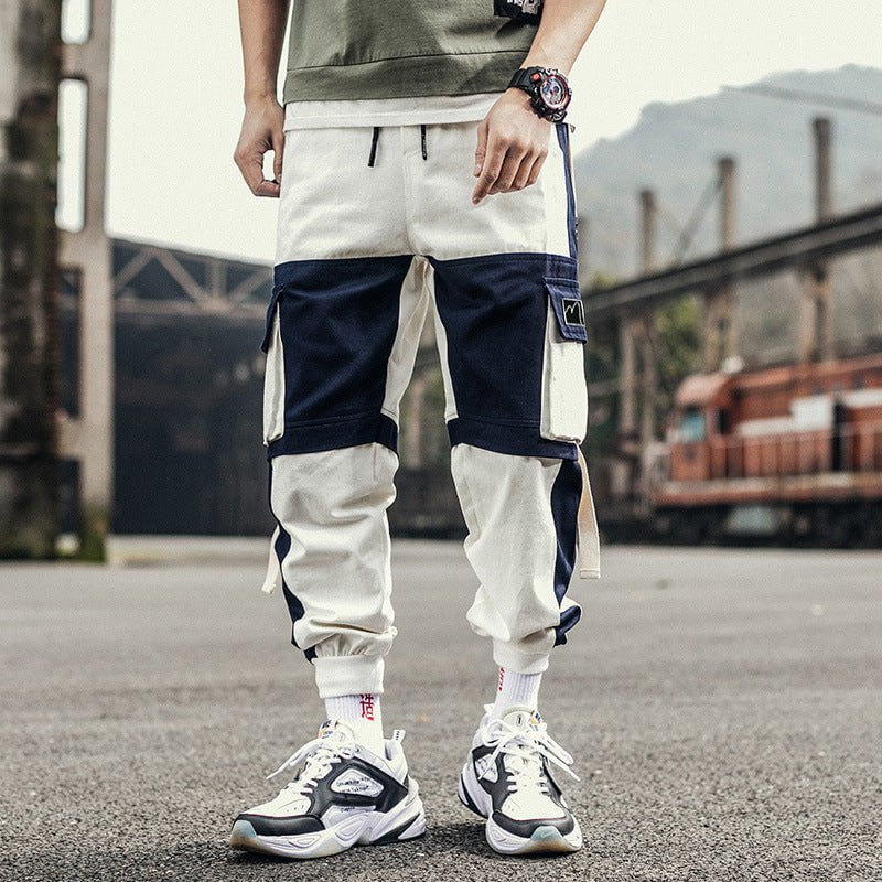 Cargo pants, pants, White / M Cargo Pants "Astro QR" CJNSXZGZ00469-White-M