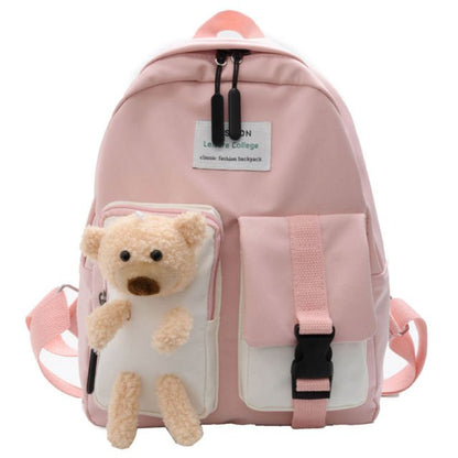 cat bag, backpack, Pink Backpack with cats
