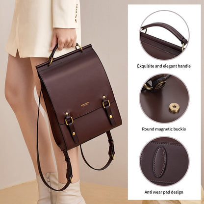Woman Leather Backpack