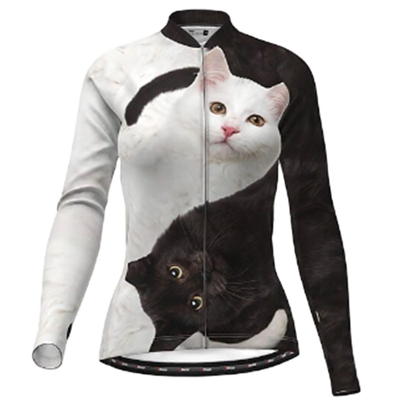 cat tracksuits set, tracksuits, cat sweaterand trouser, cat sweater, sweater and trouser Women's black and white tracksuit