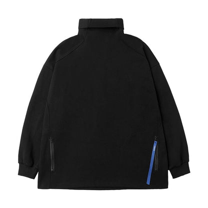 Oversize sweatshirt Black / M Ladies turtleneck sweatshirts SSO:6803706085877.01