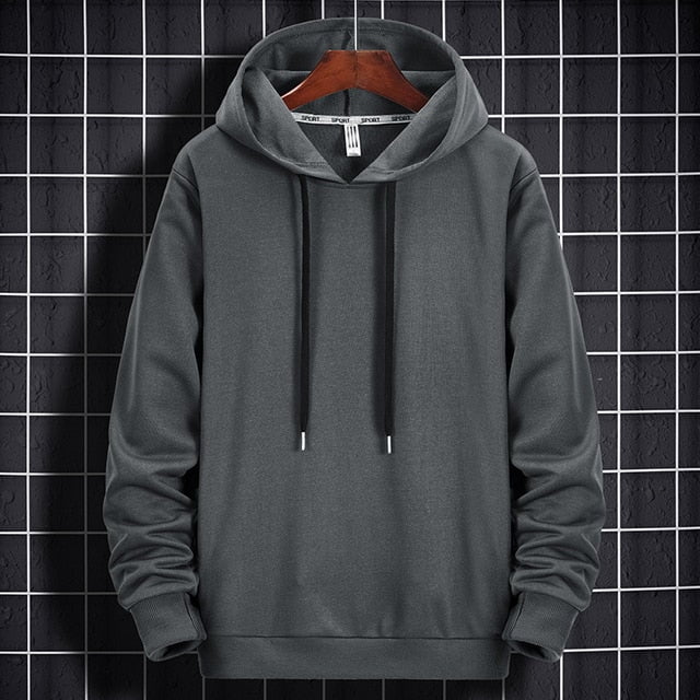 oversized hoodie mens outfit Gray Hoddie Men / Asian Size M Oversized hoodie mens plain OHM:6801203617978.13
