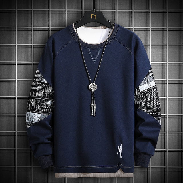Sweatshirt Navy Blue / US/EU-XS Sweatshirt "M" SWM:6801502361846.31