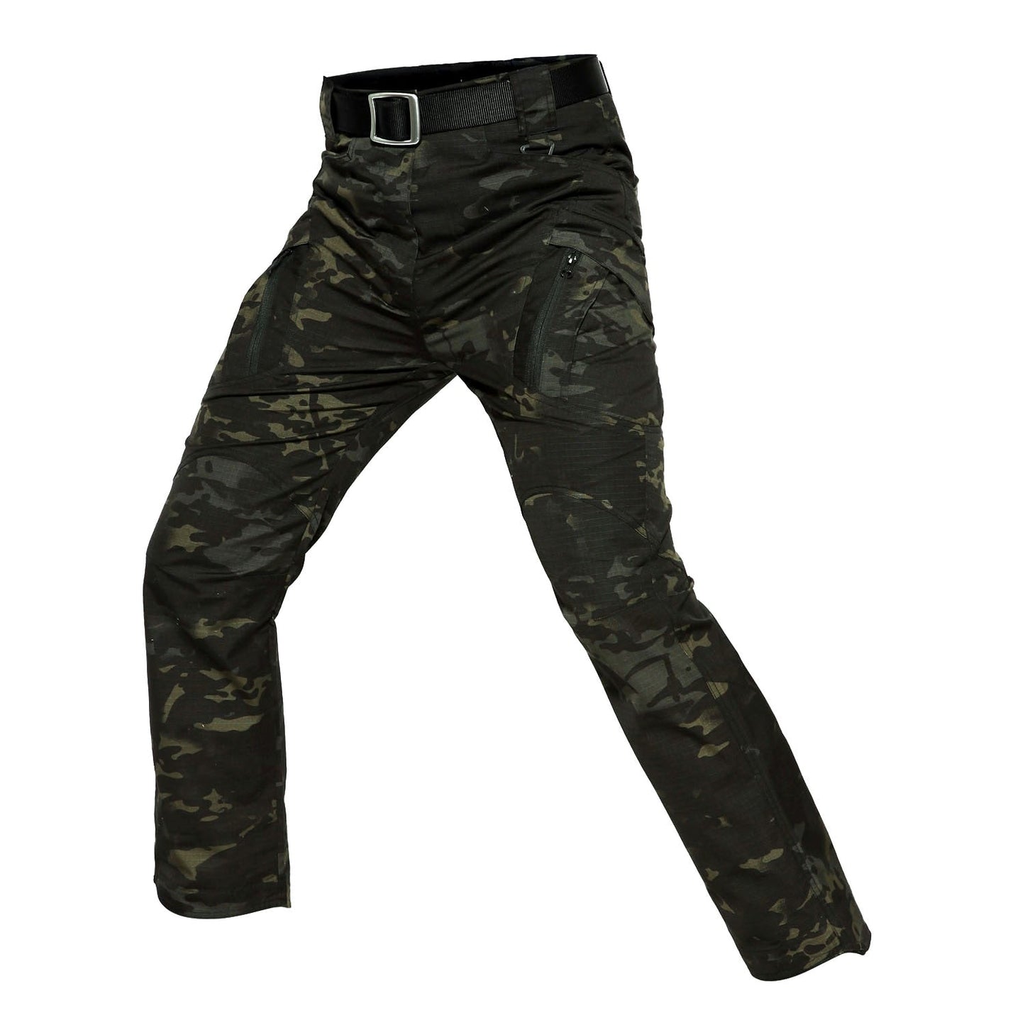S / Black camouflage vik men's cargo pants 5:100014064;14:203008818#Black camouflage;200007763:201336100