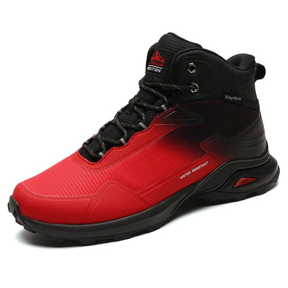 Red-black / 40 / China admiral waterproof ankle snow boots 14:10#Red-black;200000124:100013888;200007763:201336100