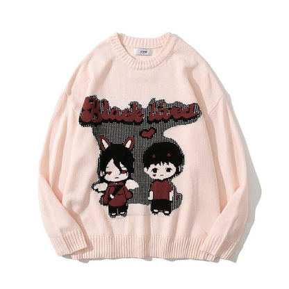 Pink / S Angel knit sweater patterns 14:1052;5:100014064