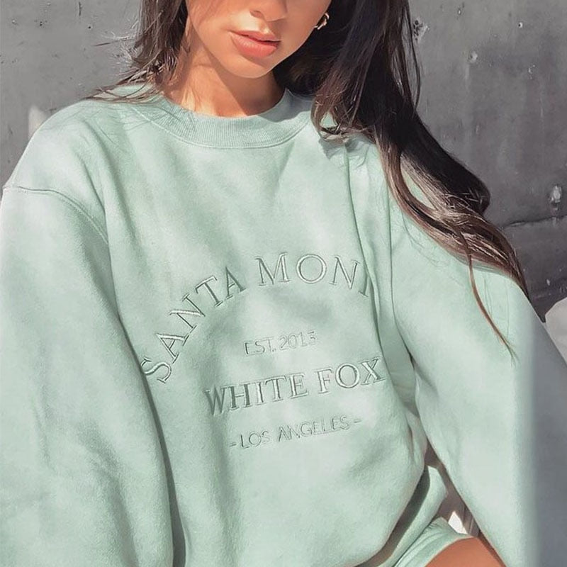 'SANTA MONICA' crewneck sweatshirt