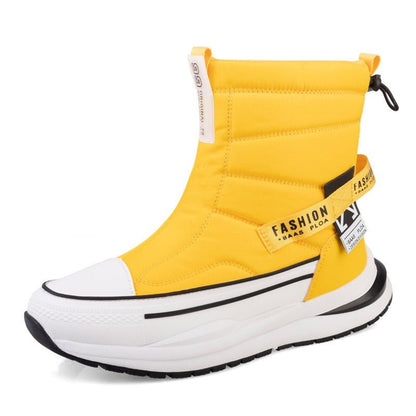 Z88 Yellow / 36 winter boots warm and waterproof sw 14:366#Z88 Yellow;200000124:200000334