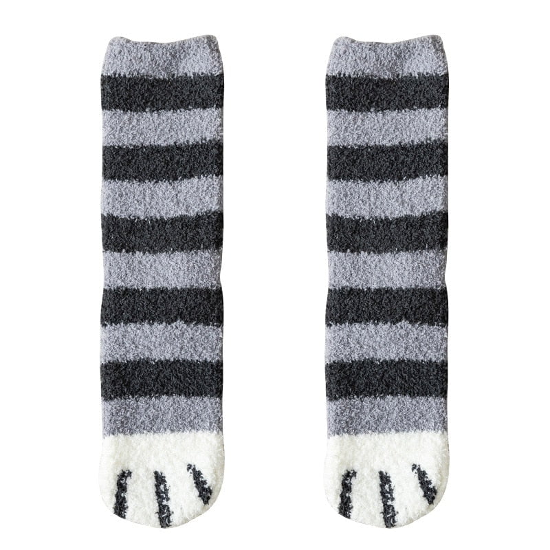 6 / 35-40EUR Free Size Winter socks with cat paws 14:202430841#6;5:200003528#35-40EUR Free Size