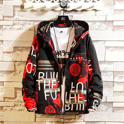 &only Hip Hop Style Zipper Hoodie