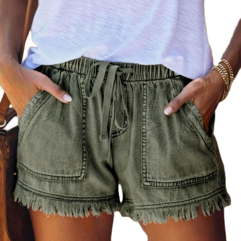 Urban high denim lady shorts