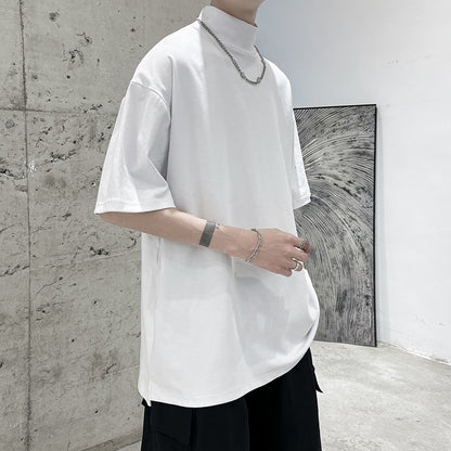 LB oversized t-shirt with turtle neck