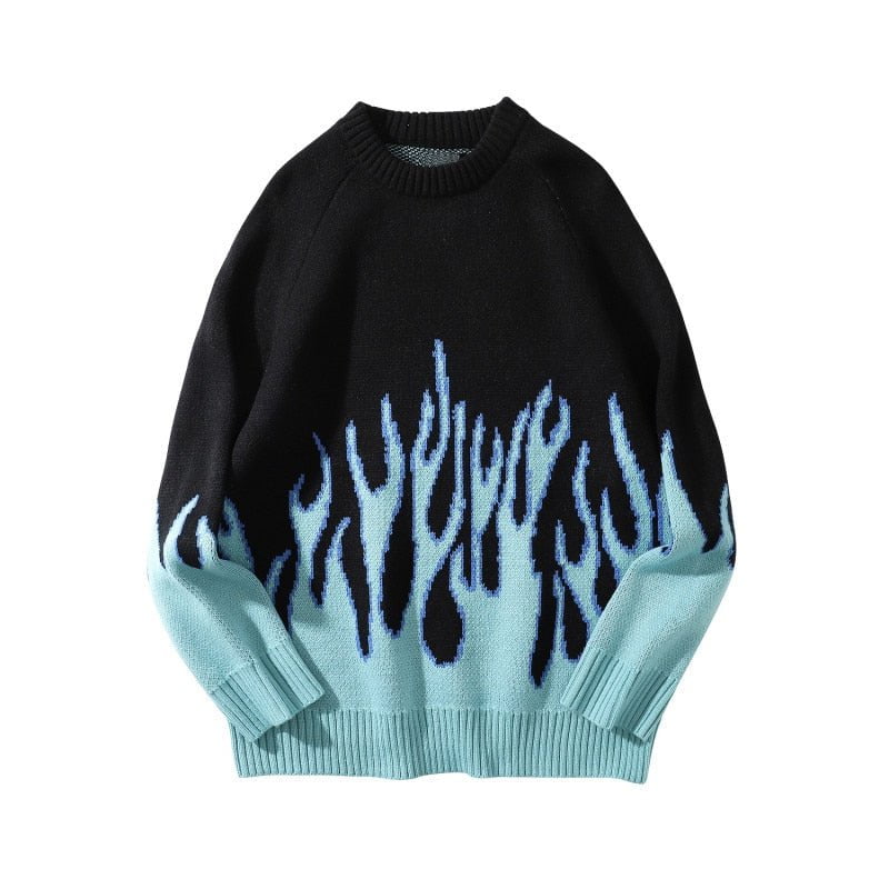 Icon knitted Vintage Flame Sweater