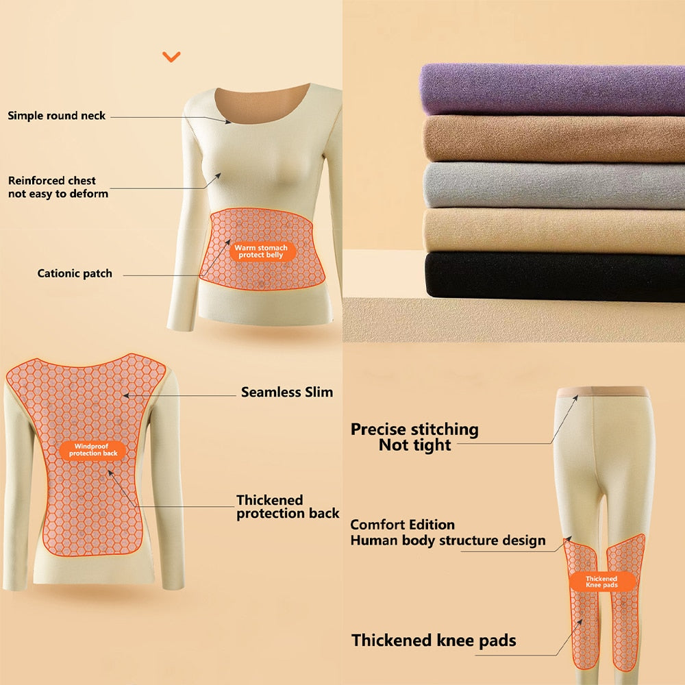 HITS- women thermal underwear set