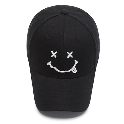 Baseball cap with smiley face XX