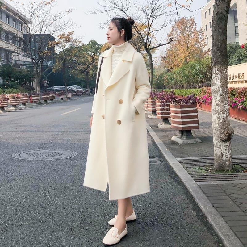 Petite wool and cashmere winter coats