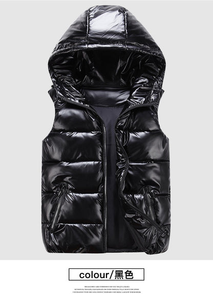 'BELLO' hooded puffer vest