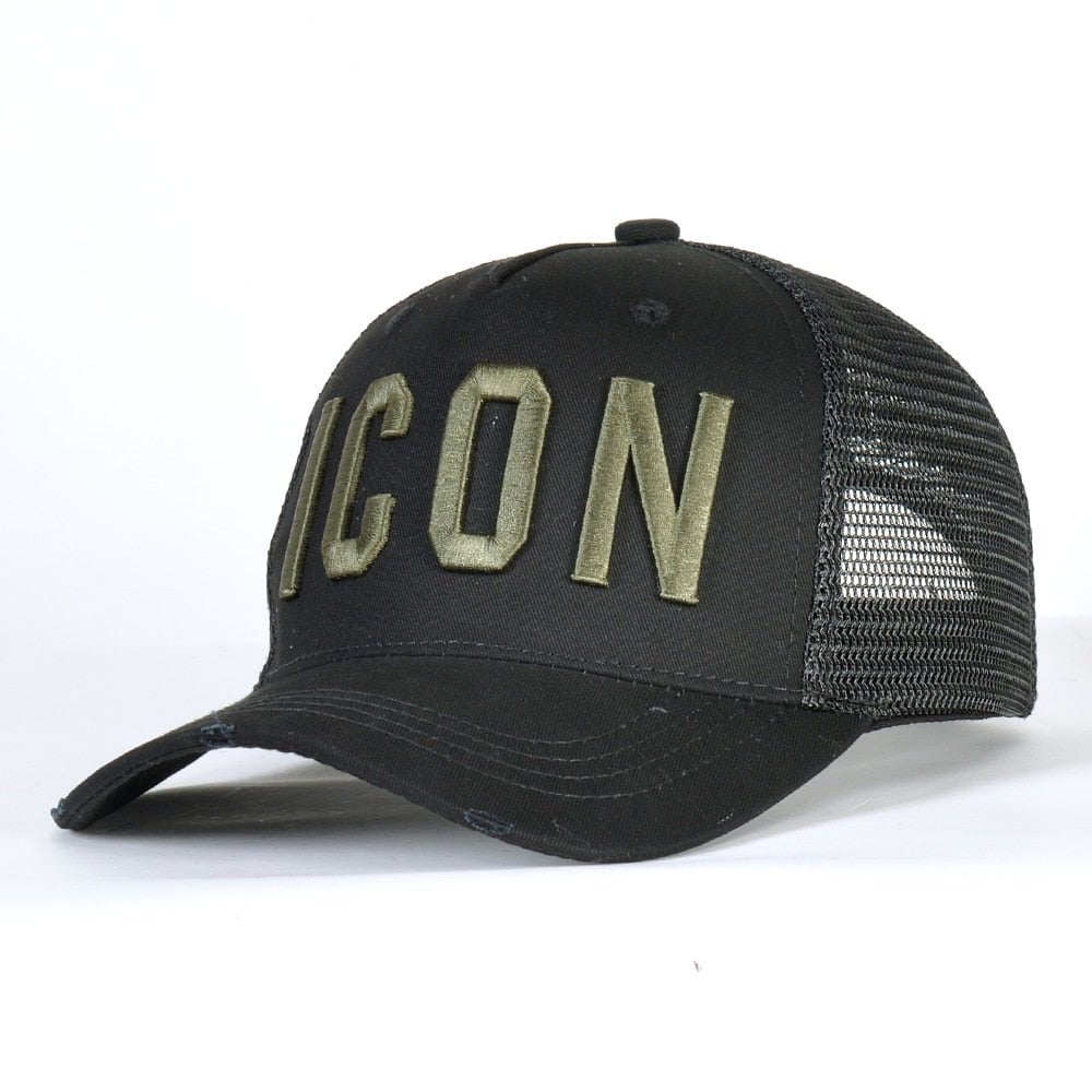 Icon Cotton Baseball Caps