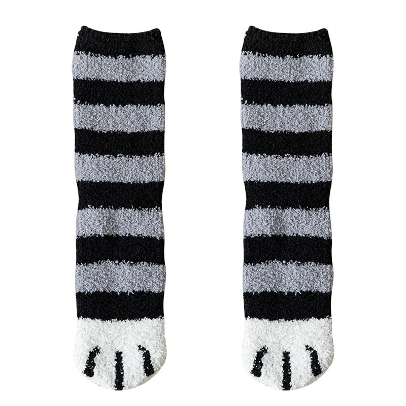 3 / 35-40EUR Free Size Winter socks with cat paws 14:203008817#3;5:200003528#35-40EUR Free Size