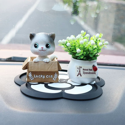 Dog1 Potted plant / China car dashboard ornaments 200000182:1052#Dog1 Potted plant;200007763:201336100