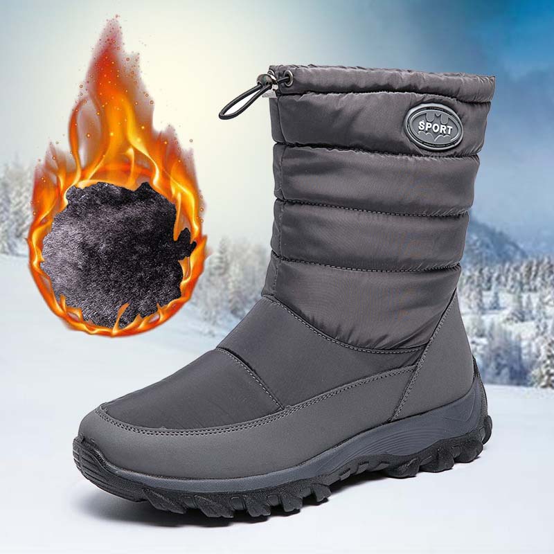 Gray / 36 Women's winter boots waterproof ankle 14:691;200000124:200000334