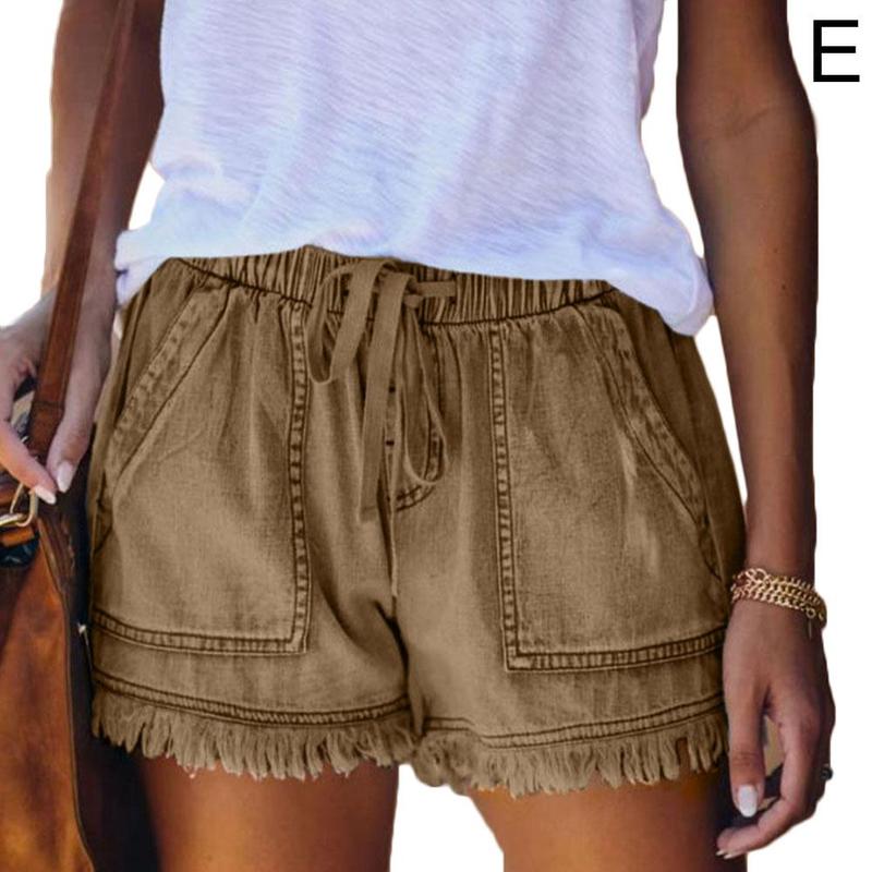 Urban high denim lady shorts
