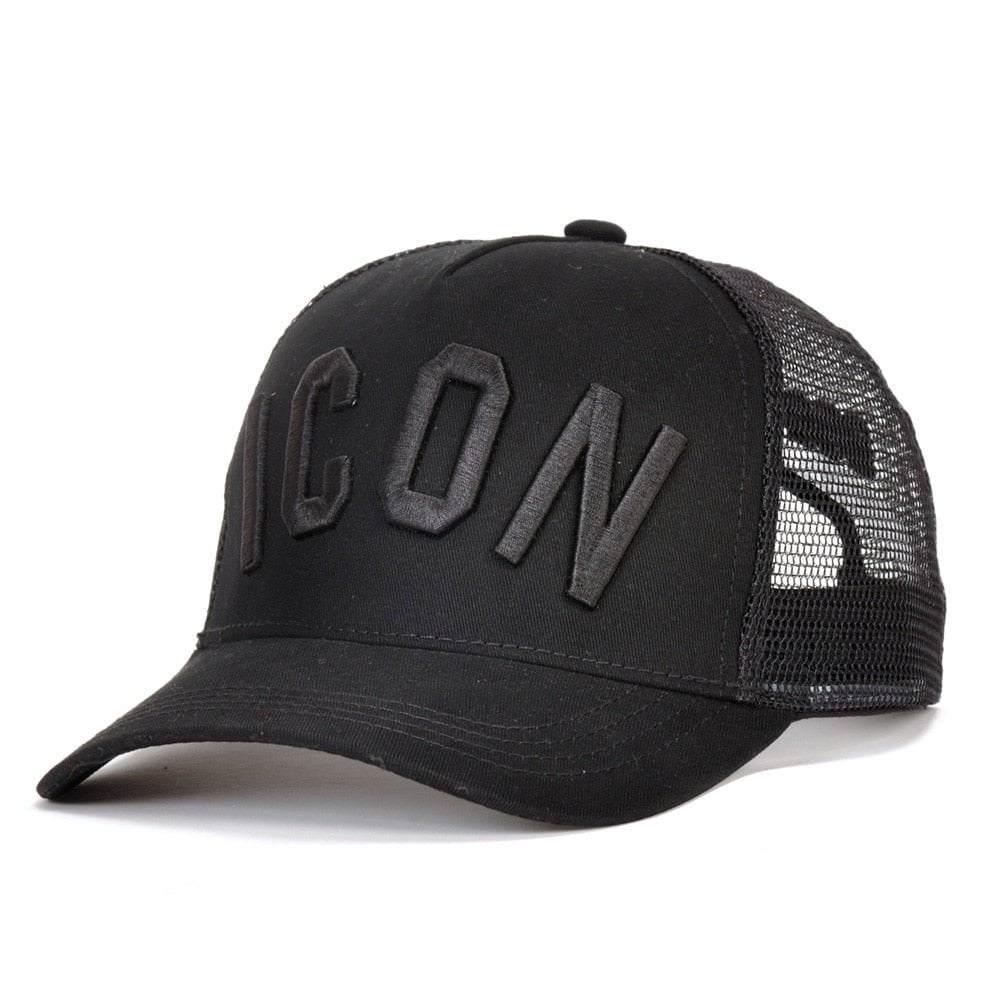 Black / Adjustable Icon Cotton Baseball Caps 14:193#Black;5:200001064