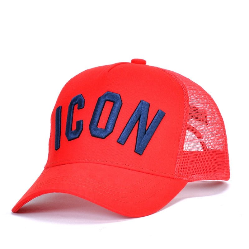 Red / Adjustable Icon Cotton Baseball Caps 14:10#Red;5:200001064