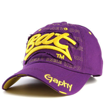 purple / adjustable Bat gaphy Snapback Baseball Cap 14:496#purple;5:361386#adjustable