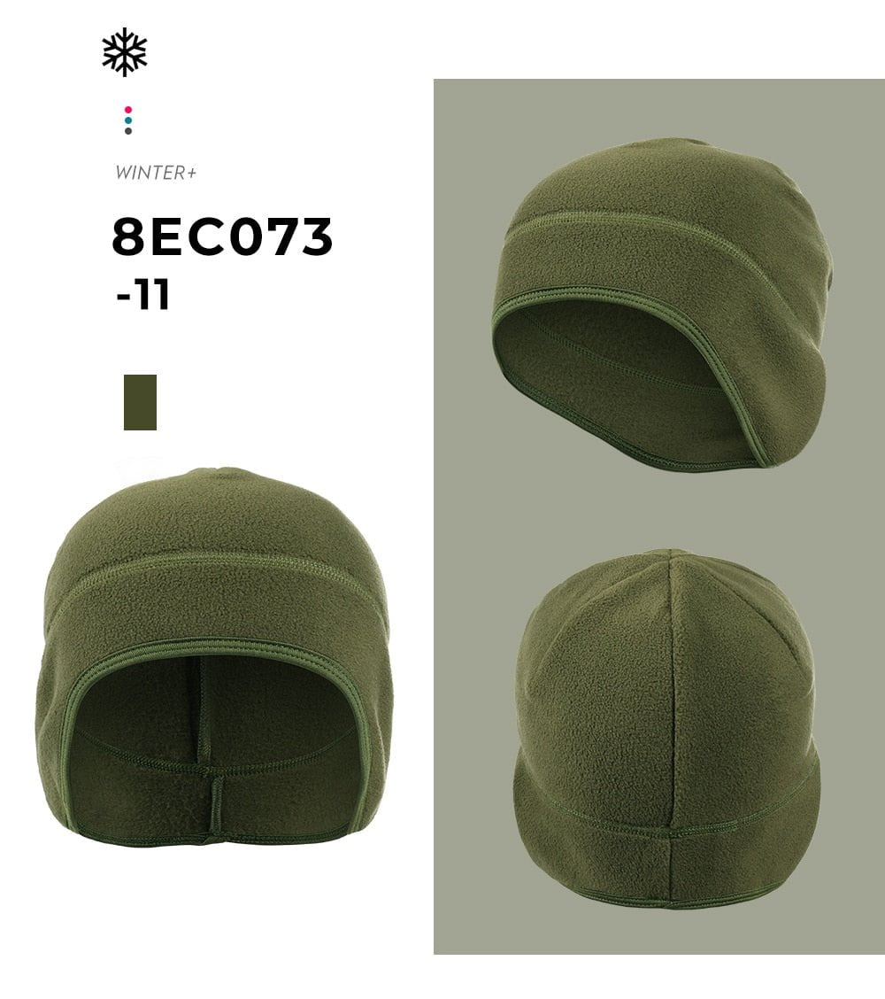 Warm winter cap with ear covers