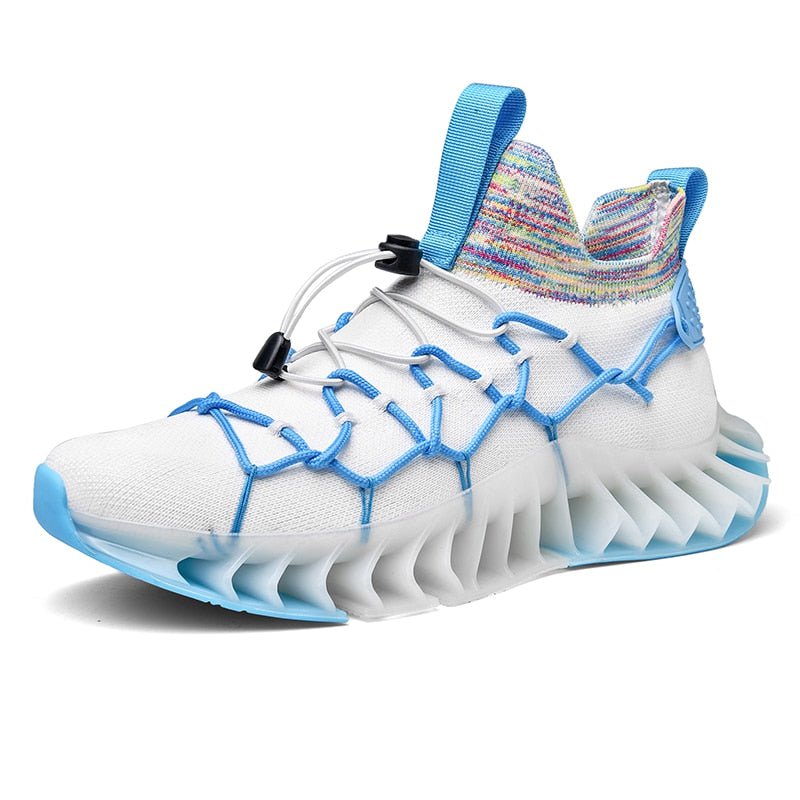 18080-WhiteBlue / 39 Blade sock shoes ropes 14:173#18080-WhiteBlue;200000124:200000364