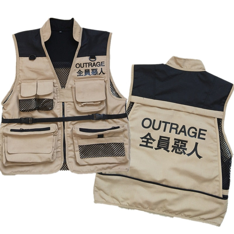 'DARK' cargo vest